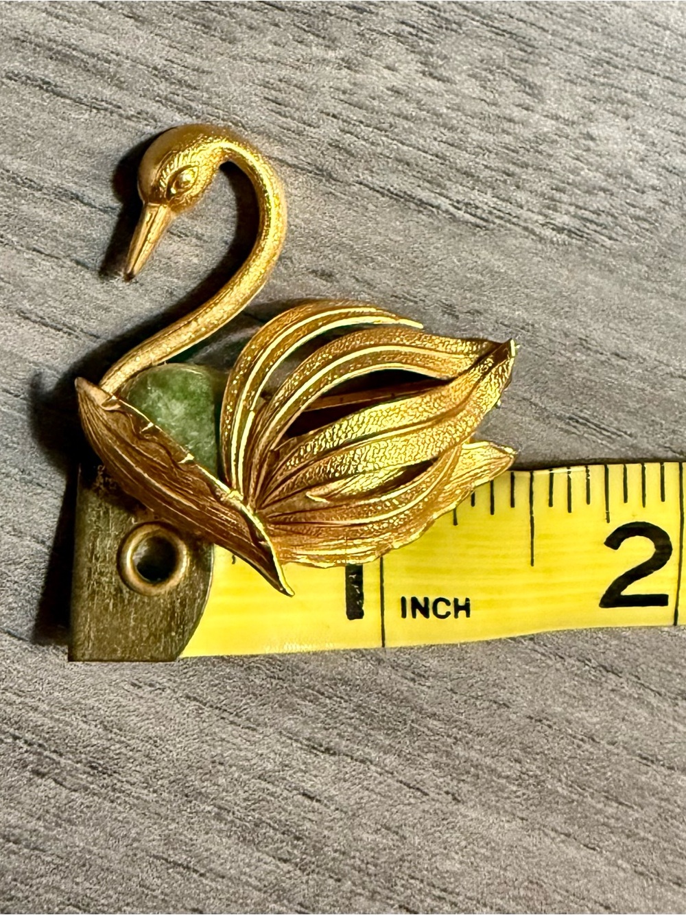 Vintage swan brooch - Picture 4 of 4